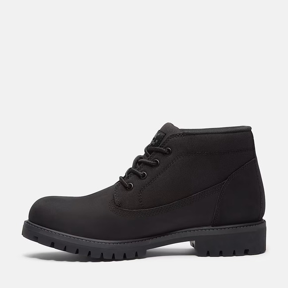 Timberland Redwood Falls Waterproof Chukka‎ Boots Mens Black Leather Size 10